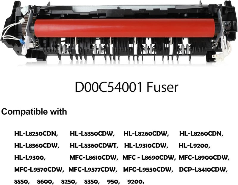 Nexjy وحدة الفيوزر D00C54001، D01CEC001 / متوافقة مع 115 فولت لطابعات Brother HL-L8260CDW، HL-L8360CDW، HL-L9310CDW، MFC-L8610CDW، MFC-L8900CDW. - Image 3